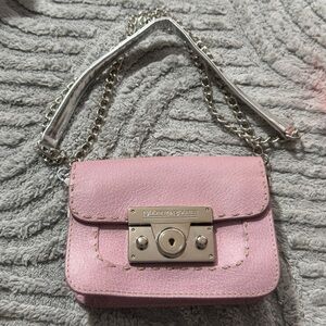 Dooney & Bourke Pink Leather Crossbody Bag